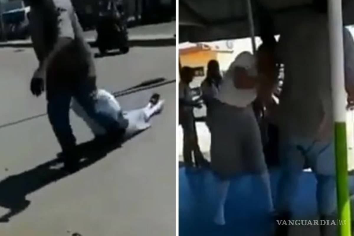 Golpea y arrastra a su hija frente a sus amigos por irse de pinta