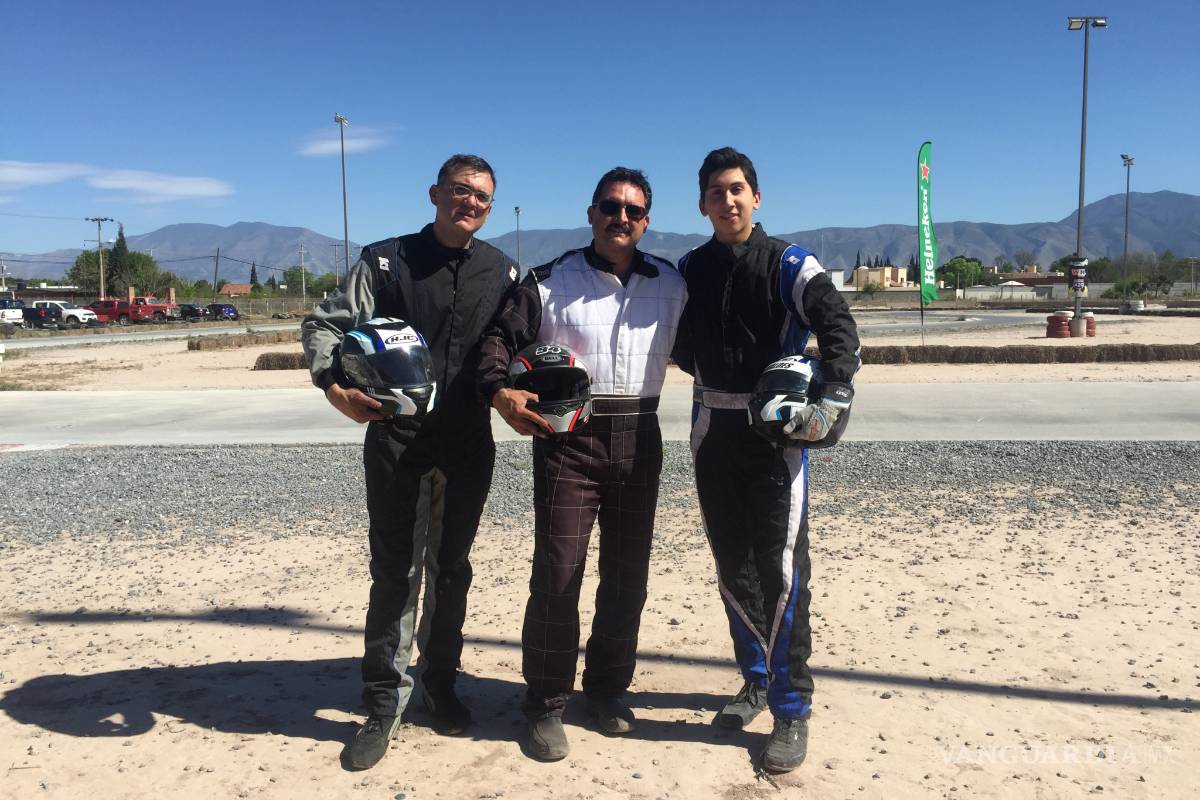 Por el kartismo, con la gasolina en la sangre