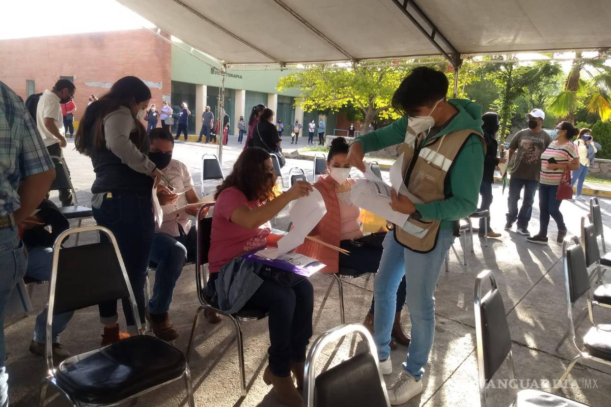 Aplicará IMSS Saltillo 28 mil dosis anticovid en módulos peatonales