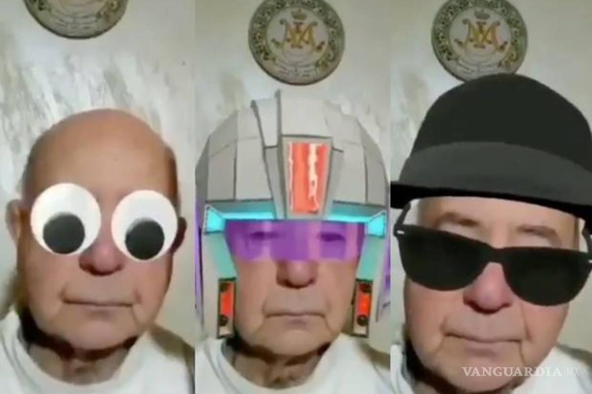 Sacerdote transmite misa en casa por coronavirus, pero olvida desactivar los filtros