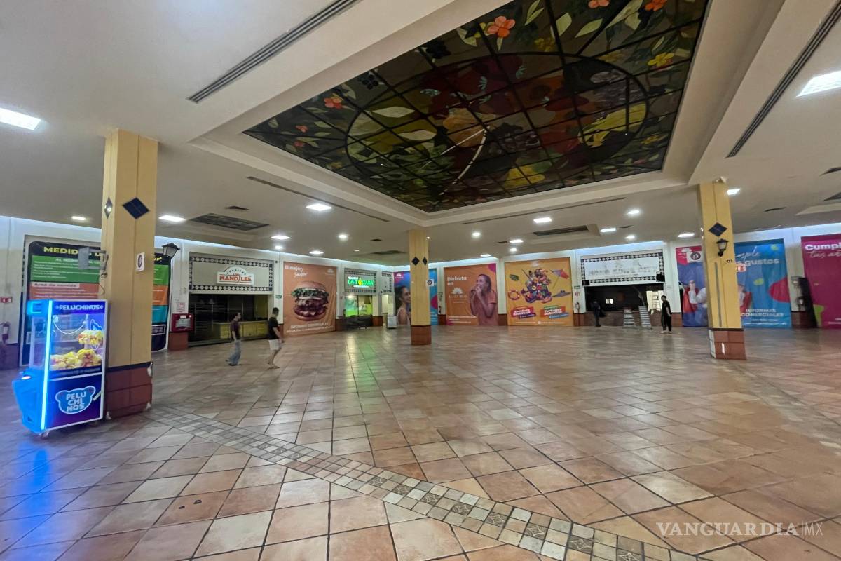 Saltillo: cierra temporalmente área de comidas de Plaza Real por remodelación