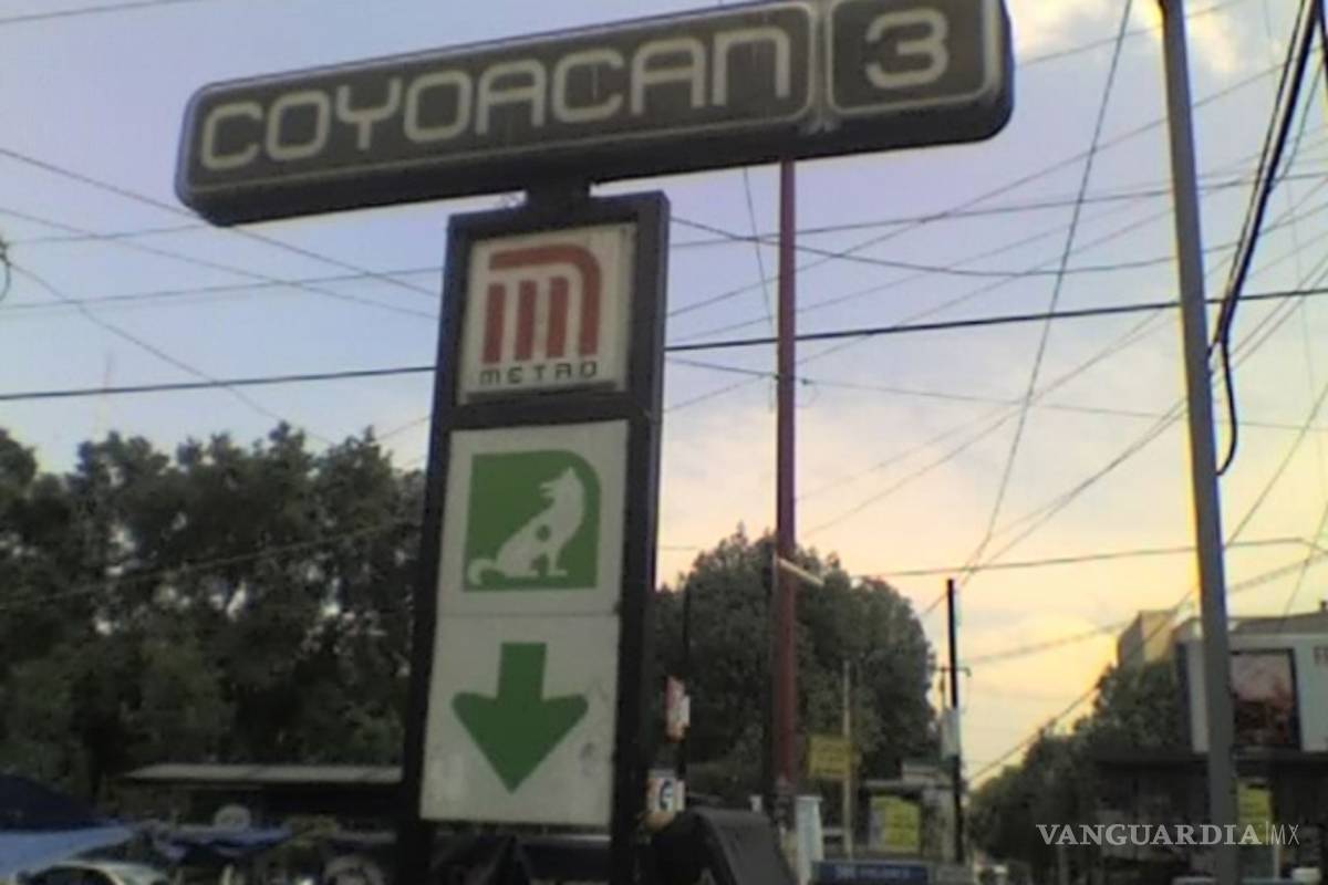 Cae a las vías y es arrollado por el Metro en la estación Coyoacán