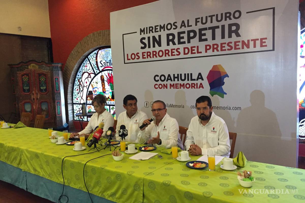 Presentan &quot;Coahuila con memoria&quot;, plataforma para denunciar actos de corrupción