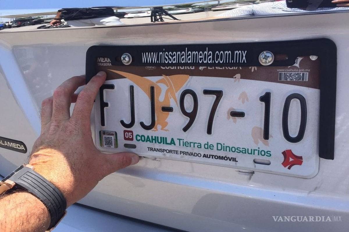 Es por seguridad el decomiso de vehículos con placas vencidas, dice funcionario de Coahuila