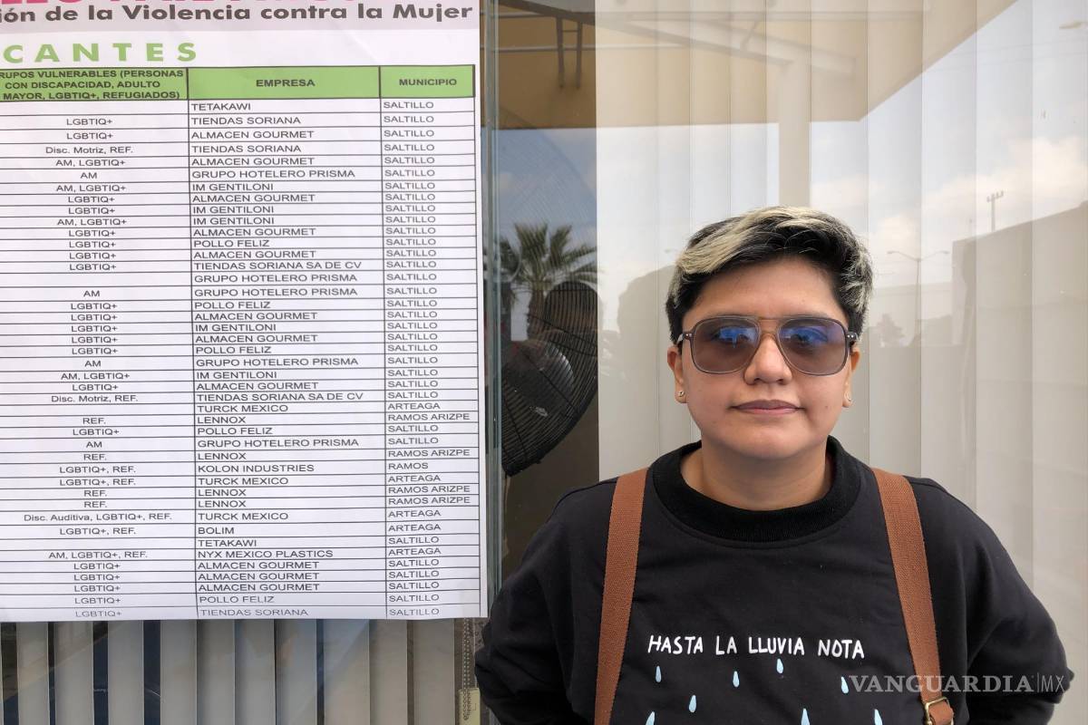 Activista por los derechos humanos con dos carreras no puede encontrar empleo formal en Coahuila