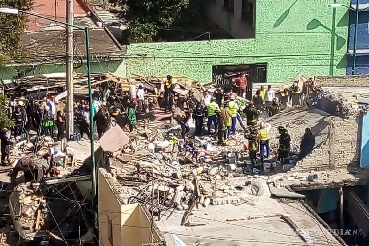 Abre Fiscalía de la CDMX investigación por explosión en colonia Pensil Norte