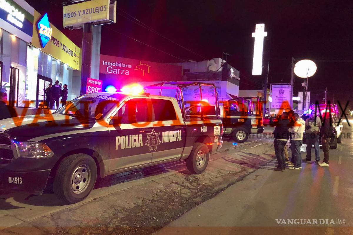 Intentan asaltar banco en Saltillo