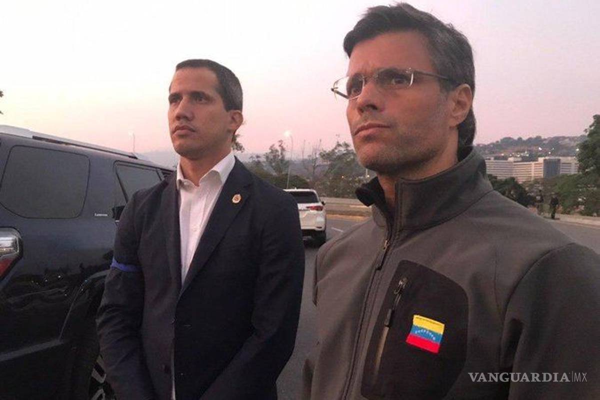 Inicia Operación Libertad en Venezuela... militares liberan a Leopoldo López de su arresto domiciliario por orden de Juan Guaidó