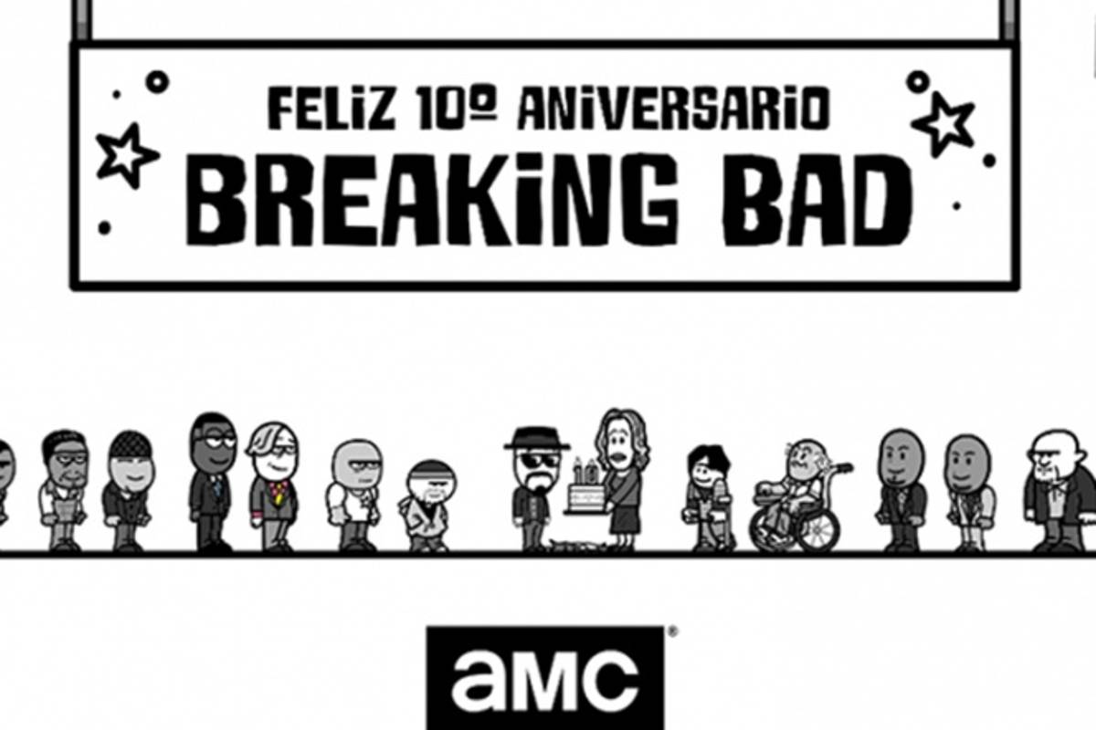 Animación resume todo &quot;Breaking Bad&quot; en un minuto animado