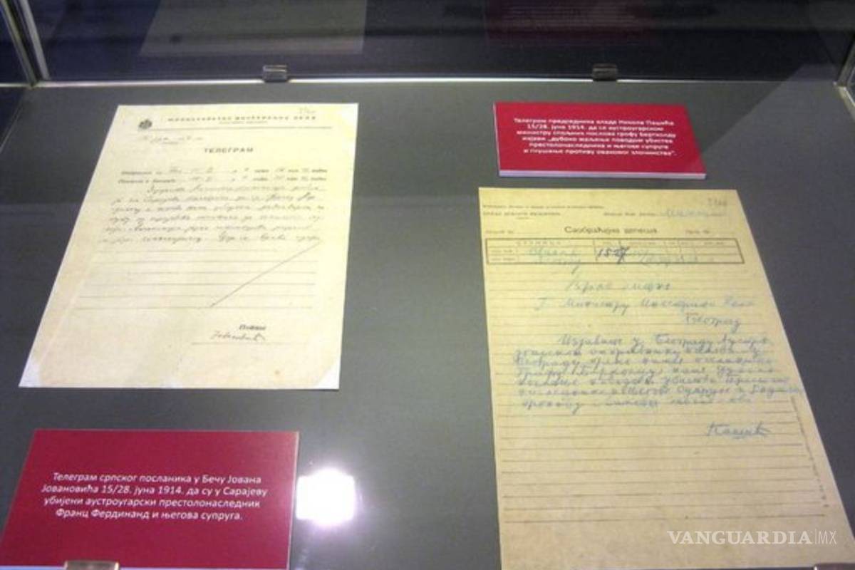 Telegrama que desencadenó la I Guerra Mundial busca ser patrimonio de la Unesco