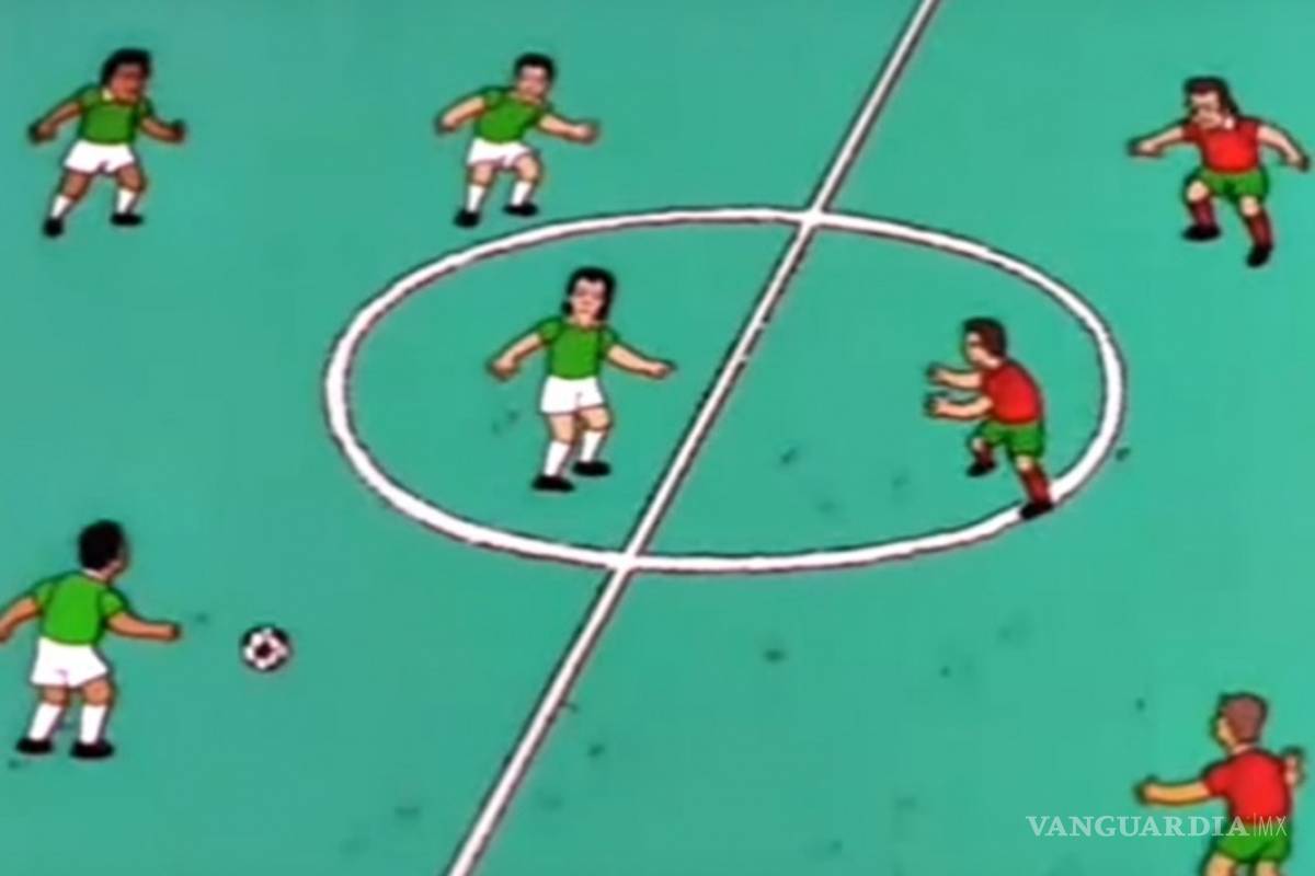 Los Simpsons predicen aburrido partido entre México y Portugal