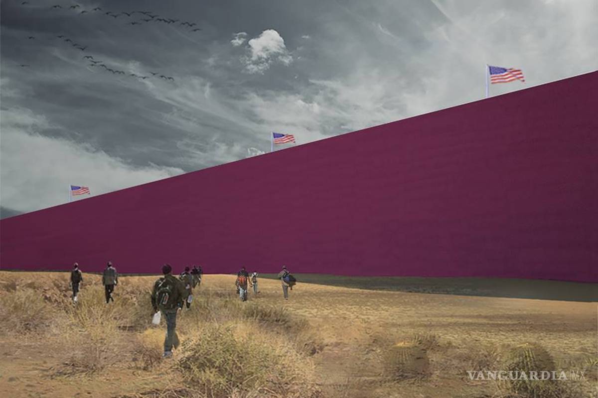 Así sería el muro fronterizo de Trump (fotos)