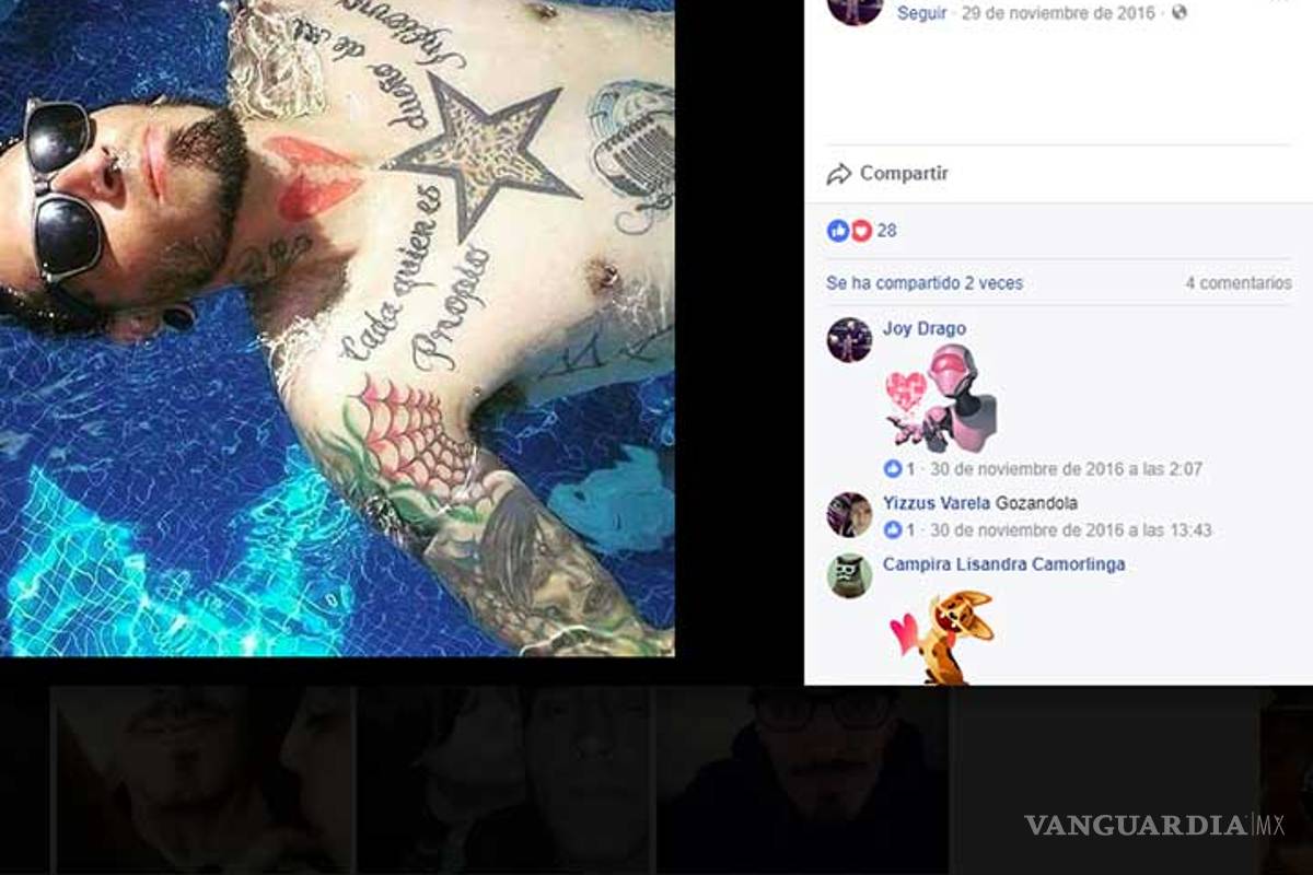 Esto es lo que el 'Mata Novias' compartía en su Facebook