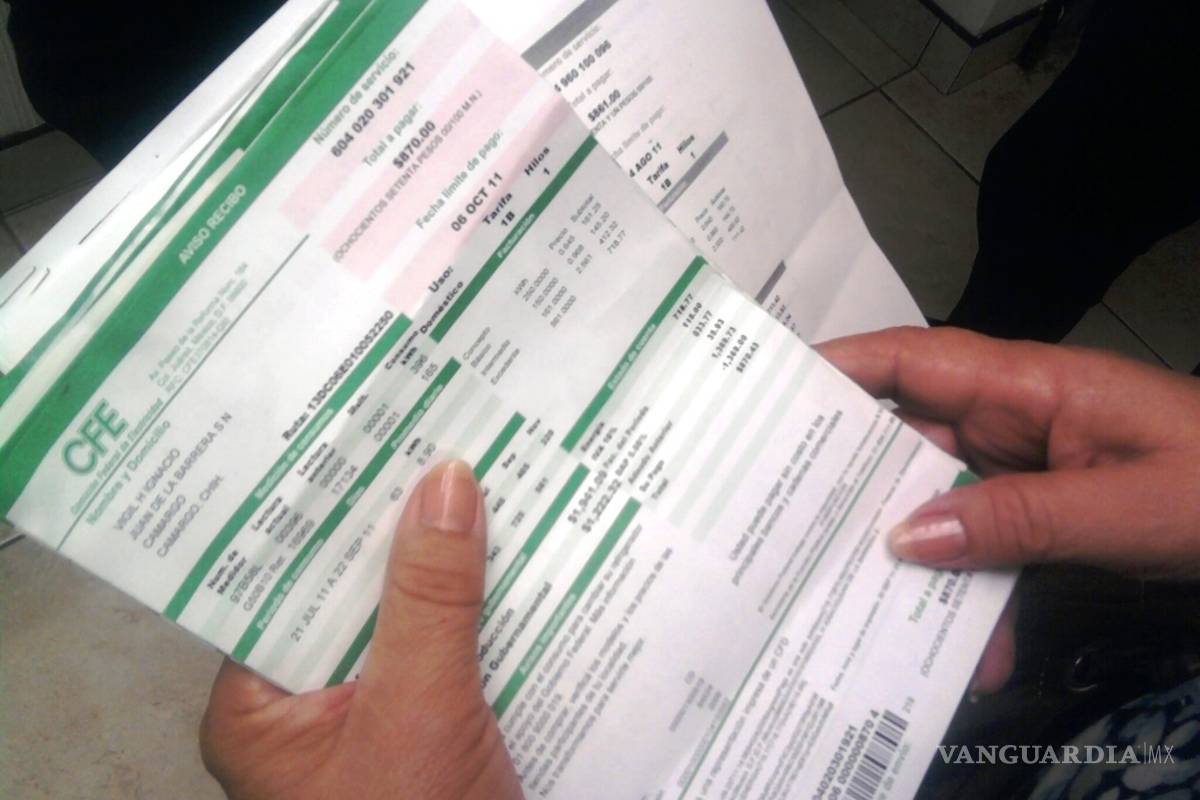 Estas son las tarifas de la CFE para 2017