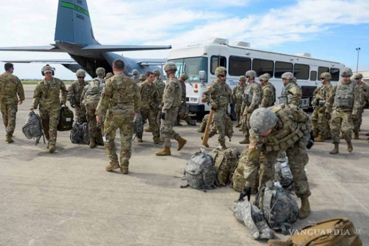 Llegan mil soldados a McAllen, en la frontera con México, para frenar caravana migrante
