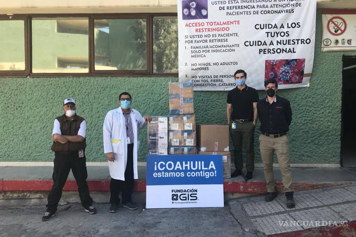 Entrega GIS más de 17 mil piezas de equipo de protección personal a hospitales