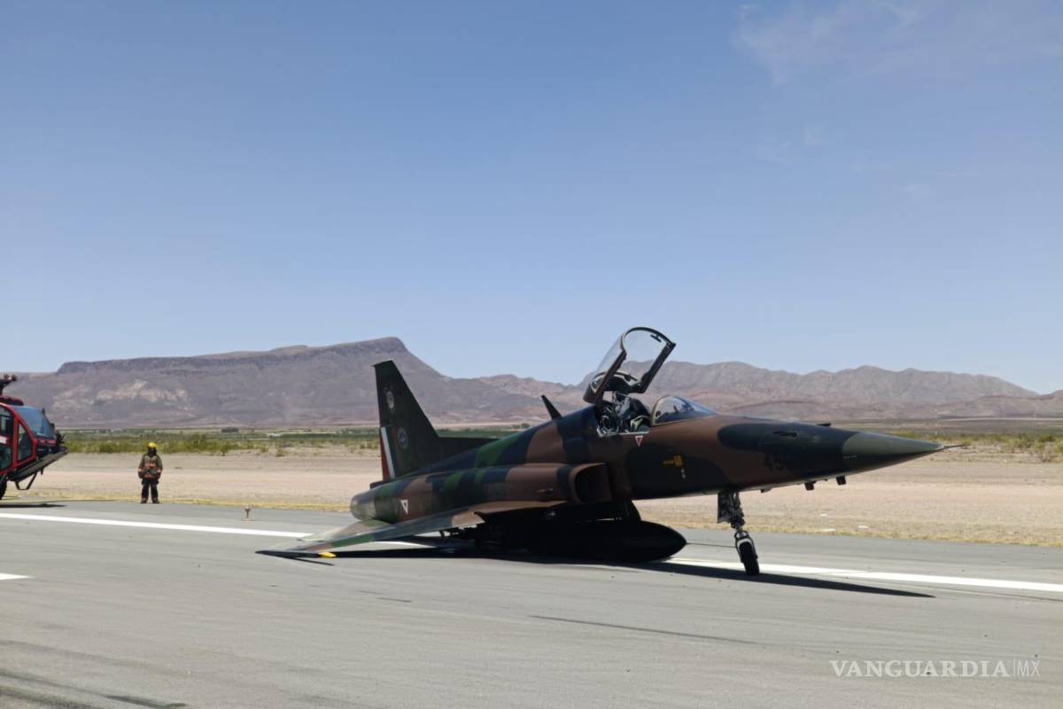 Se accidenta Avión F5 de la Fuerza Aérea Mexicana en Chihuahua: informa la Defensa