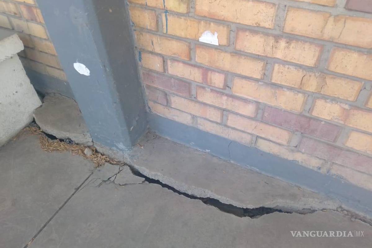 Se hunde secundaria construida sobre mina en Sabinas, Coahuila