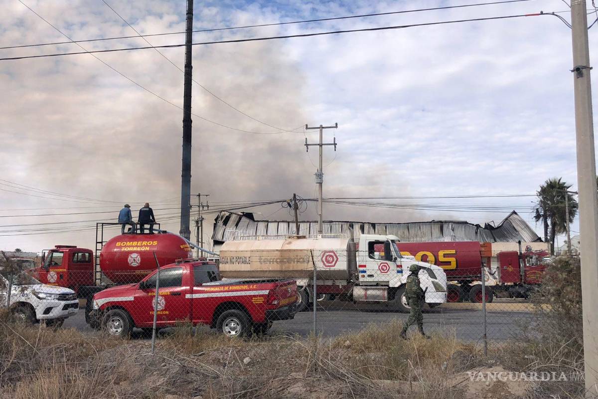 Torreón: muere calcinado trabajador en incendio