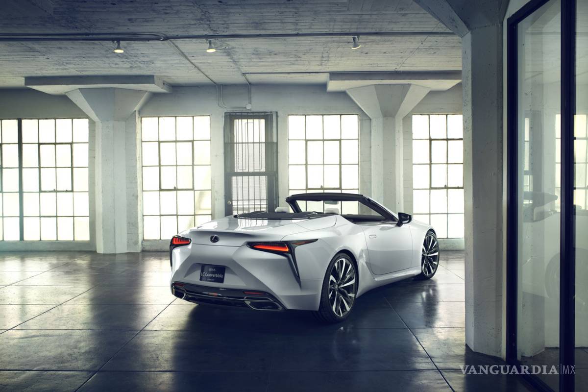 $!Lexus LC convertible, un Roadster de lujo muy especial