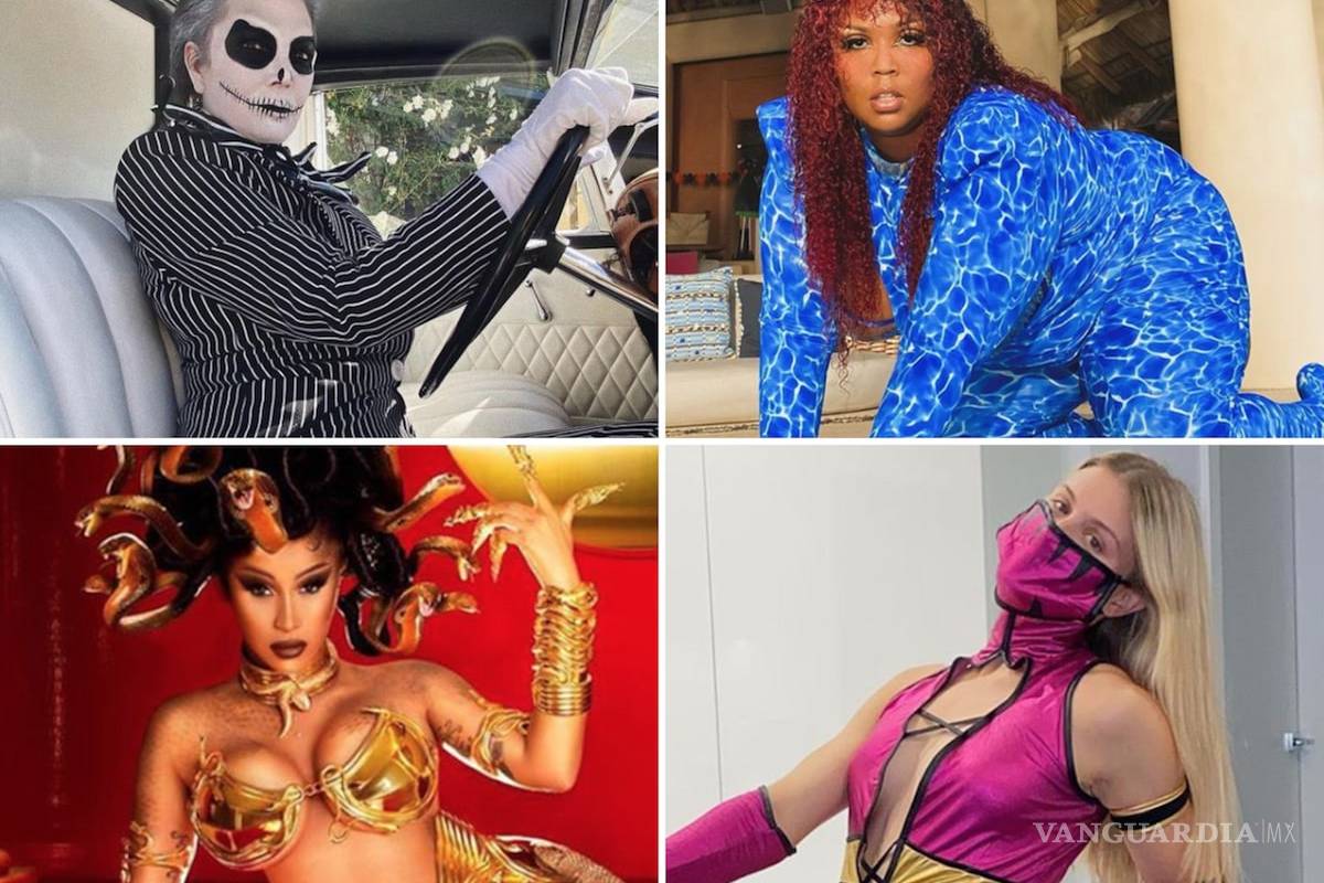 ¿Dulce o Truco? Estos son los mejores disfraces de los famosos en Halloween