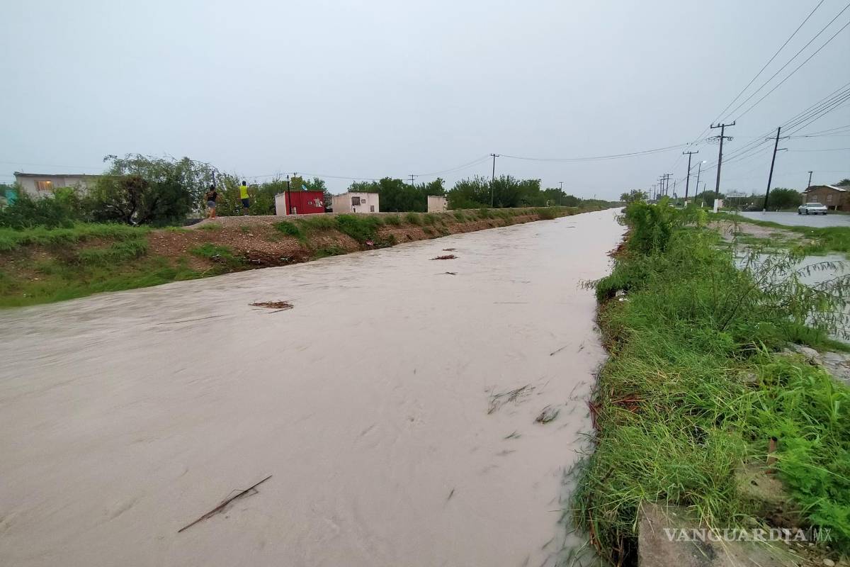 Tormenta en Piedras Negras provoca inundaciones, tráfico y daños en la ciudad