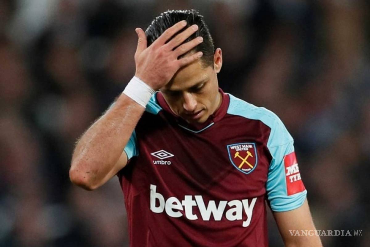 Con ‘Chicharito’ y nuevo técnico, el West Ham cae a zona de descenso