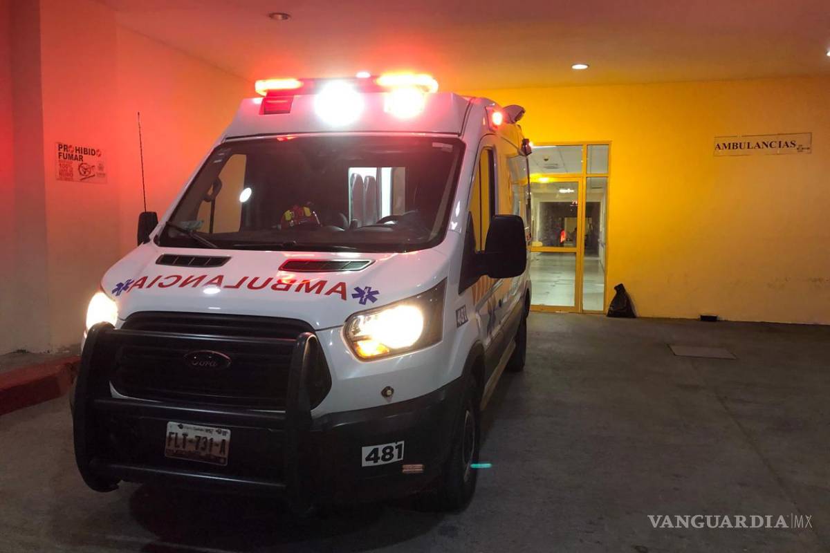 Deambulaba hombre por las vías y es embestido por el tren en Ramos Arizpe