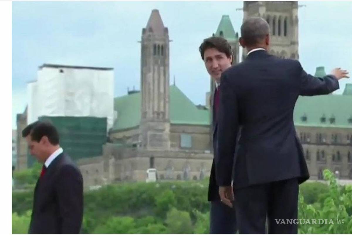 Memes de Peña Nieto en Canadá y cómo fue ignorado por Obama y Trudeau (Video)