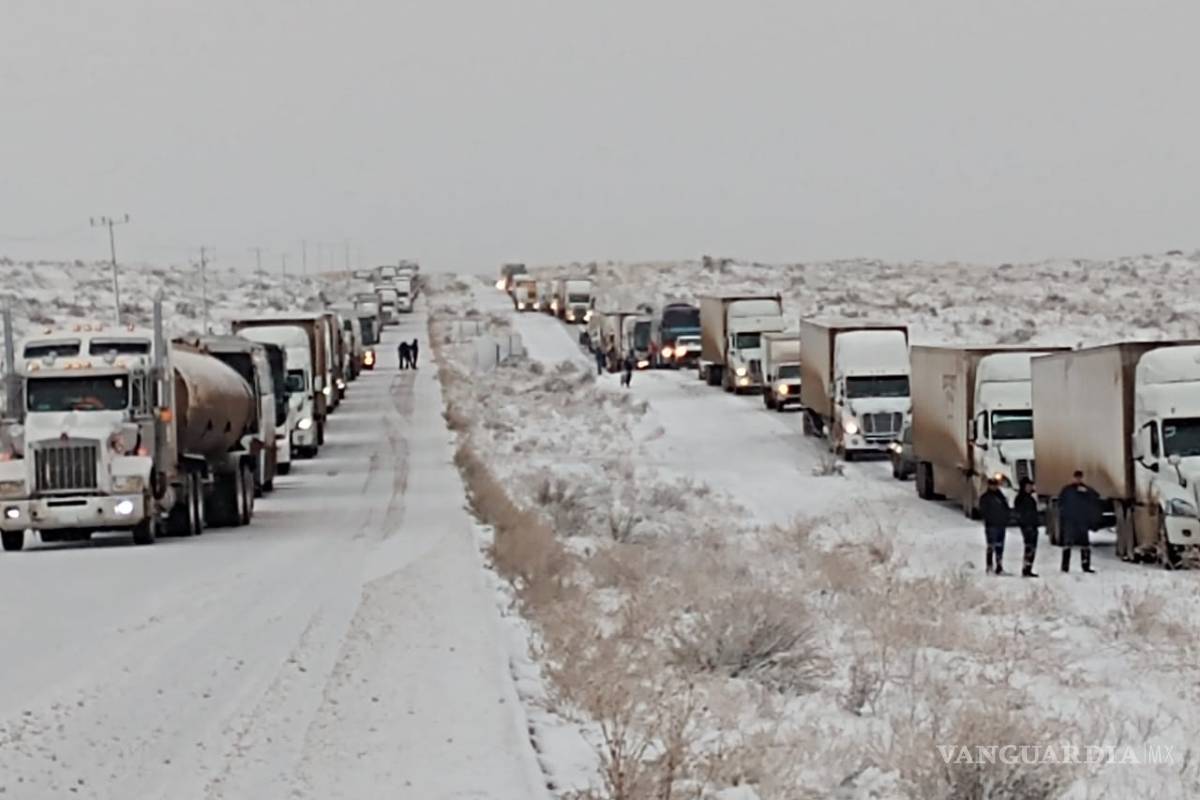 Cierran carretera Chihuahua-Ciudad Juárez por fuerte nevada