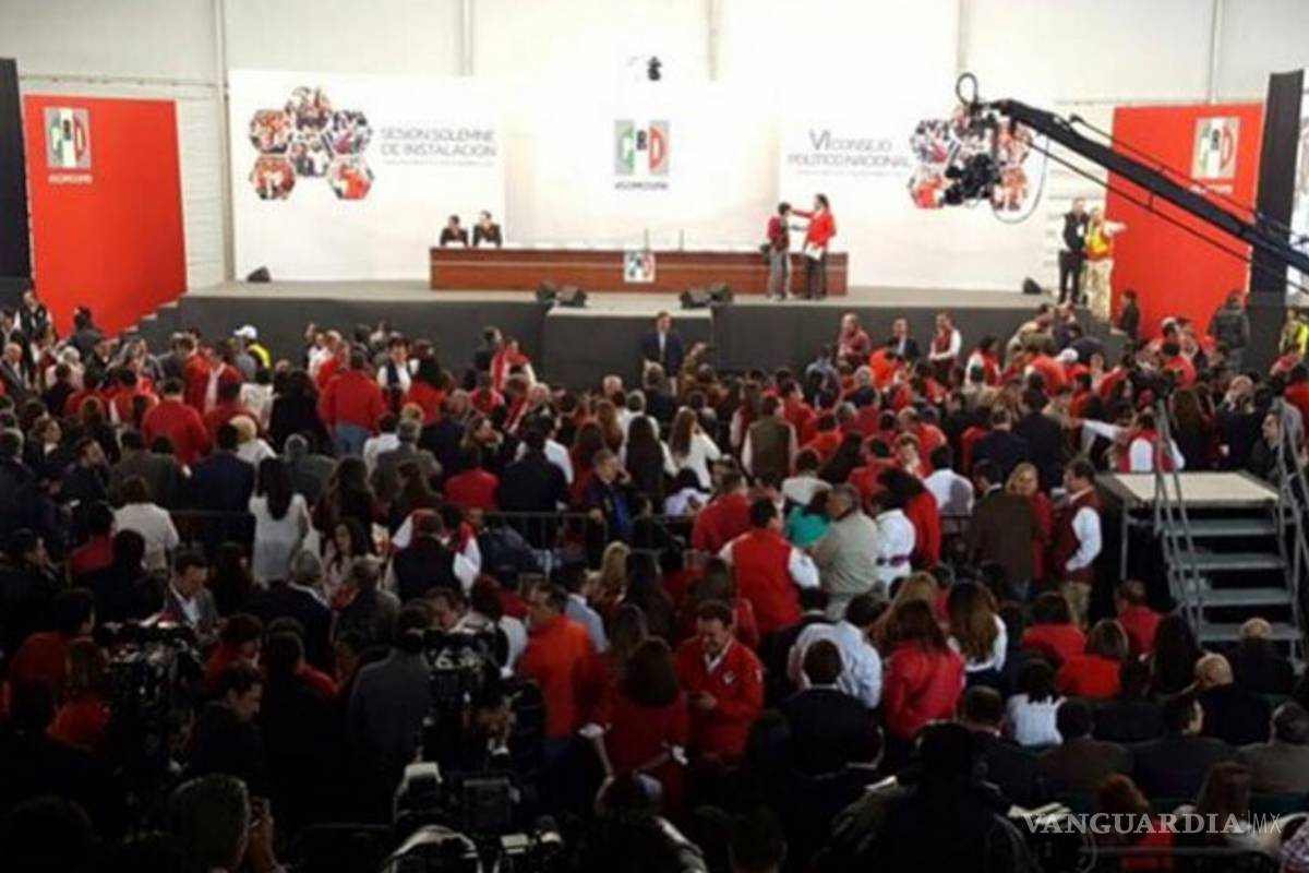 Con 695 consejeros, instalan Consejo Político Nacional del PRI
