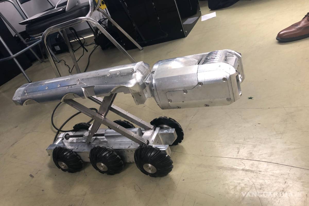 $!Crea empresa saltillense robot para inspeccionar tuberías