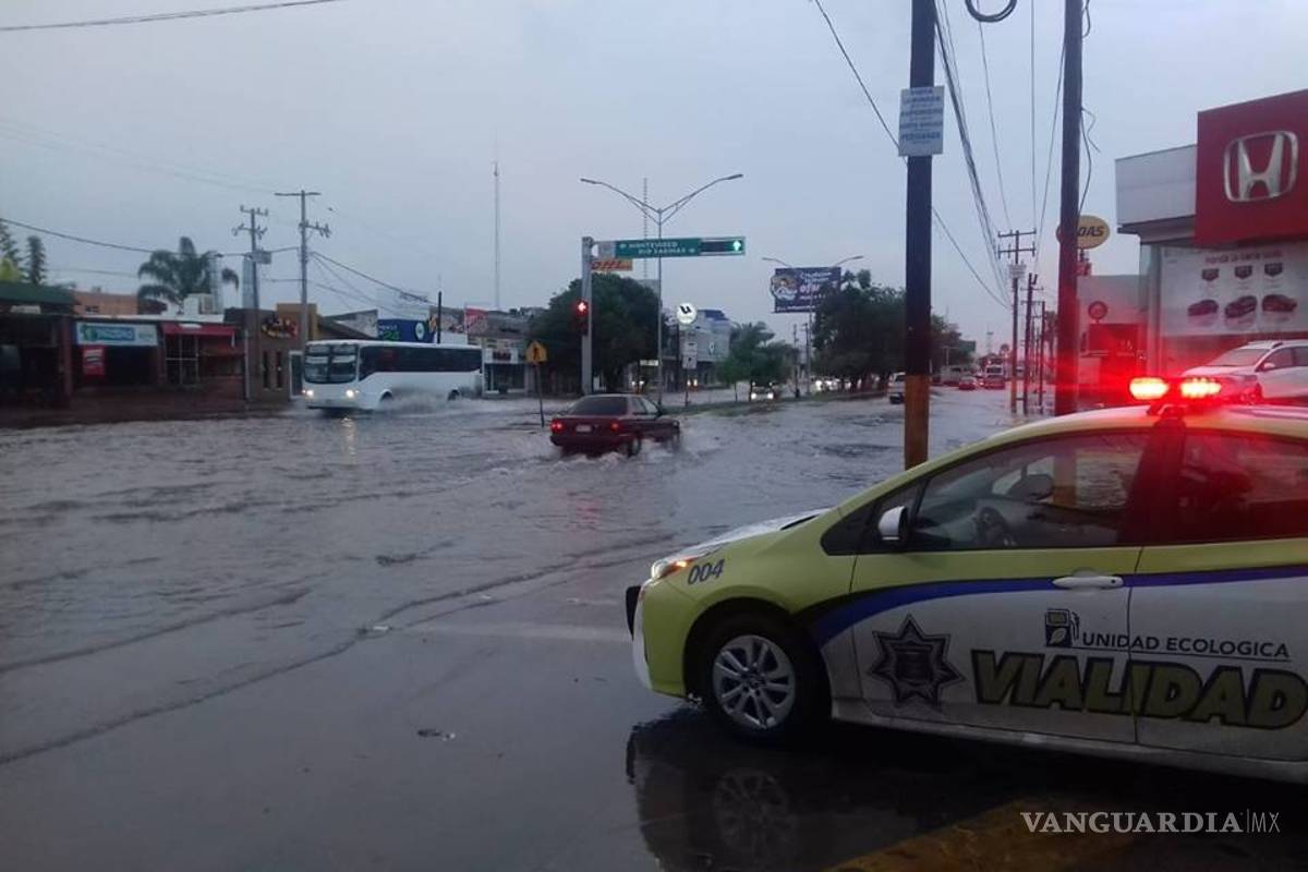 Por lluvias activan alerta amarilla en Torreón