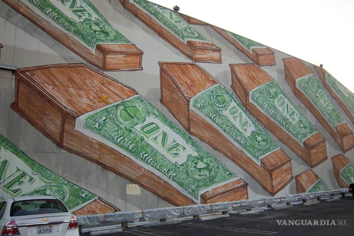 $!Blu, el Bansky italiano, borra sus murales como protesta