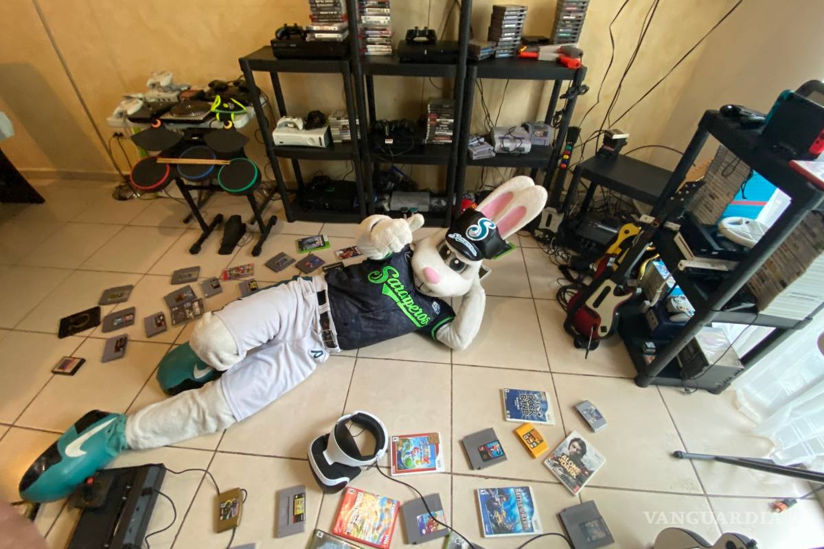 Kike Conejo, un amante de los videojuegos