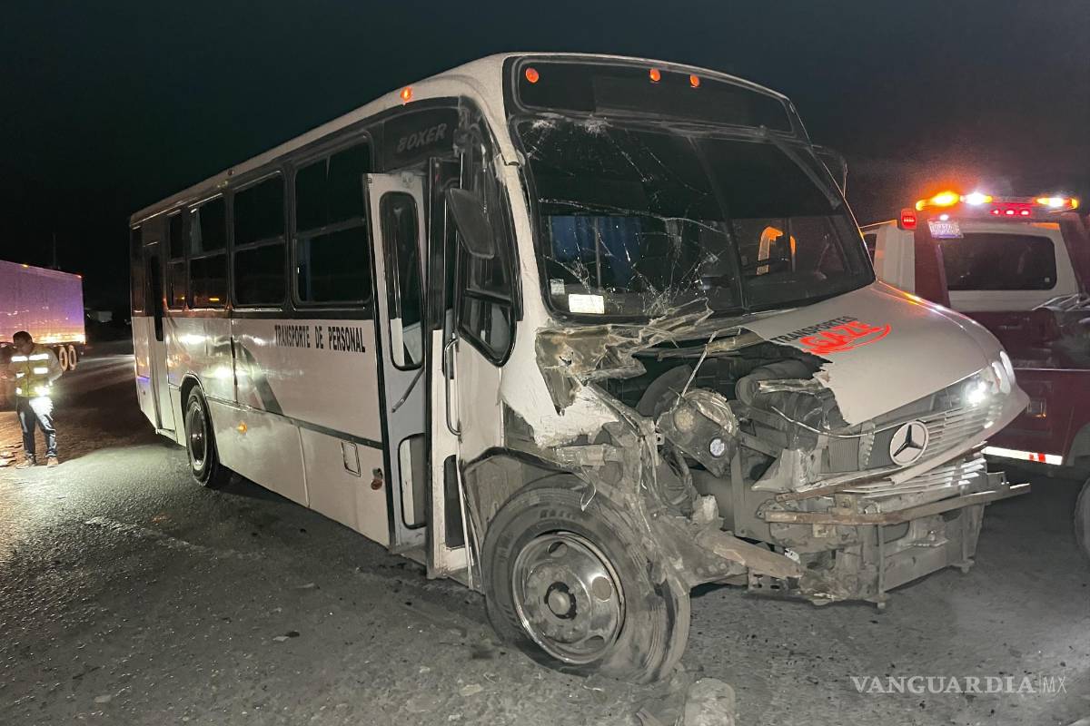 Accidente vial deja 17 lesionados en libramiento OFT, en Coahuila