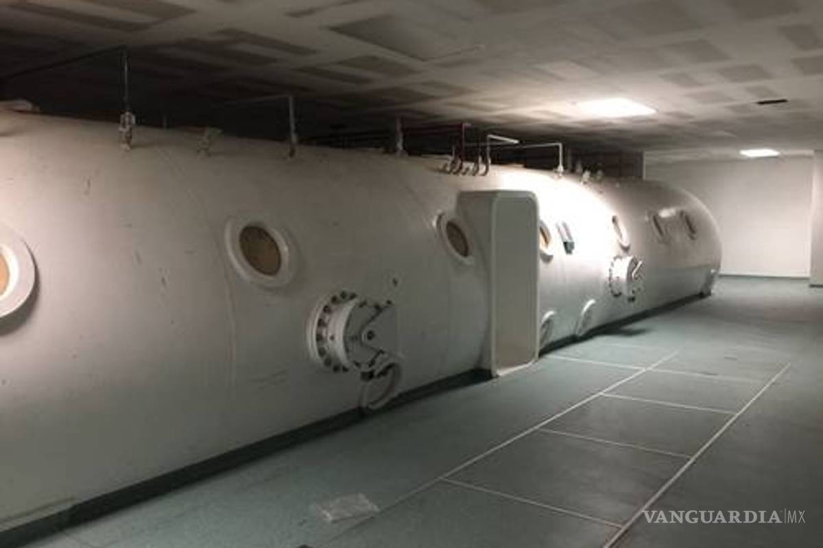 México tiene la cámara hiperbárica más grande de AL, sin usar y abandonada