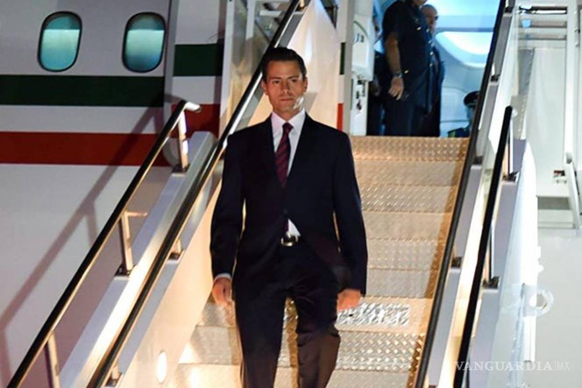 Peña Nieto llega a Israel para homenaje de estado a Shimon Peres