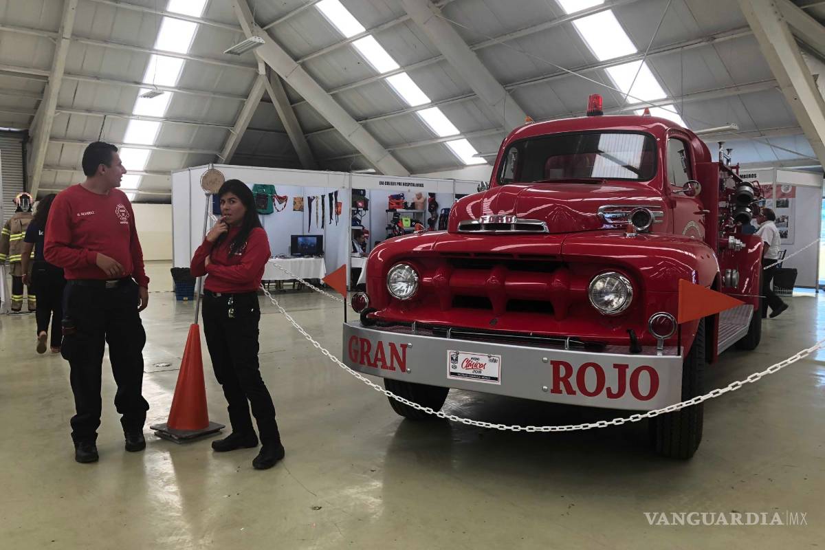 'El Gran Rojo' es el atractivo de la Expo Bomberos 2018