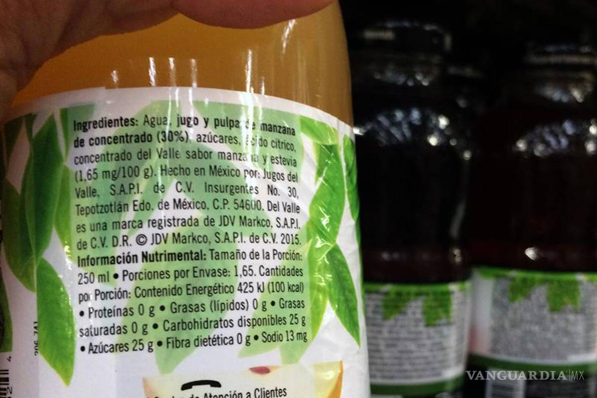 Etiquetado en México no ayuda a ciudadanos a saber lo que consumen