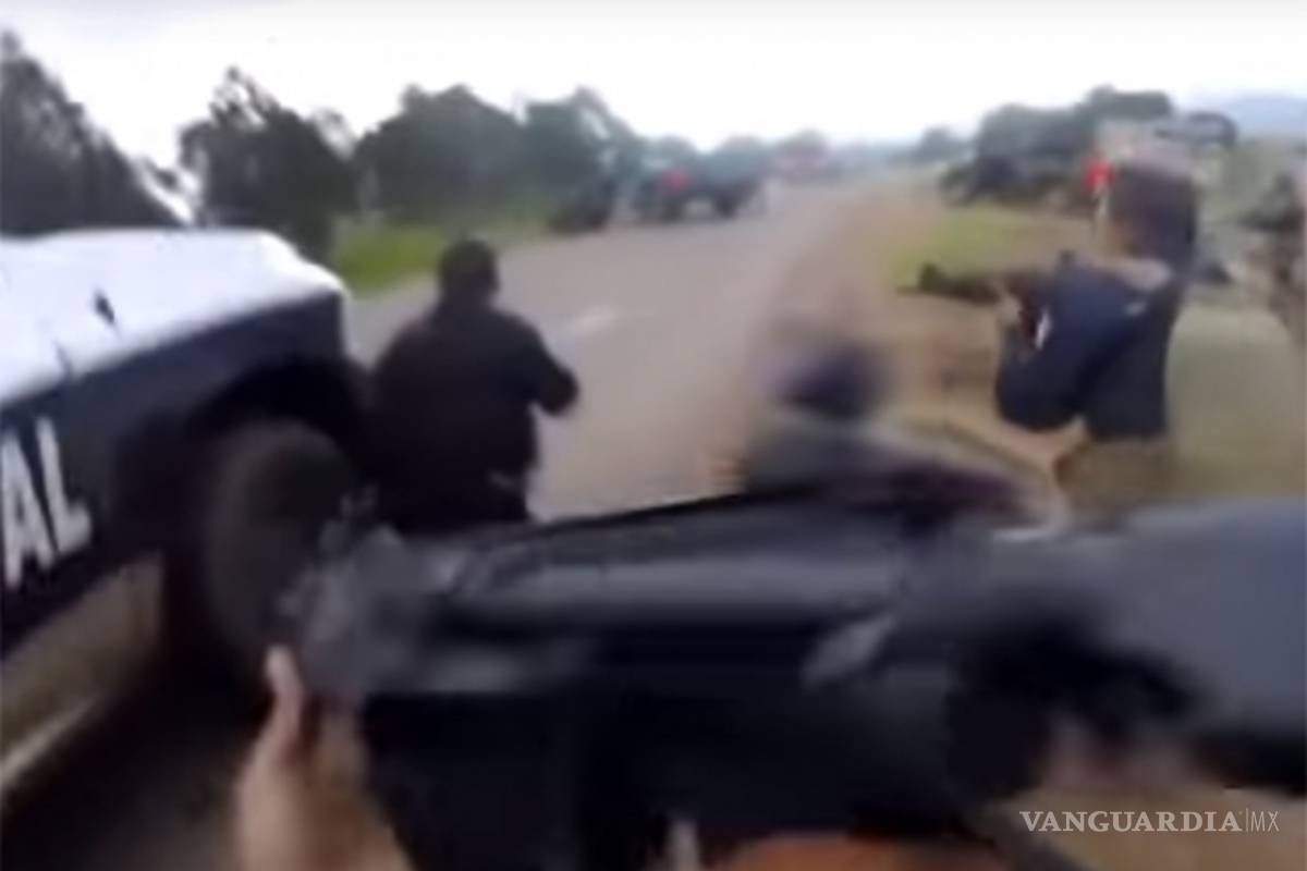 Difunden video del enfrentamiento entre grupo armado y militares en Madera, Chihuahua