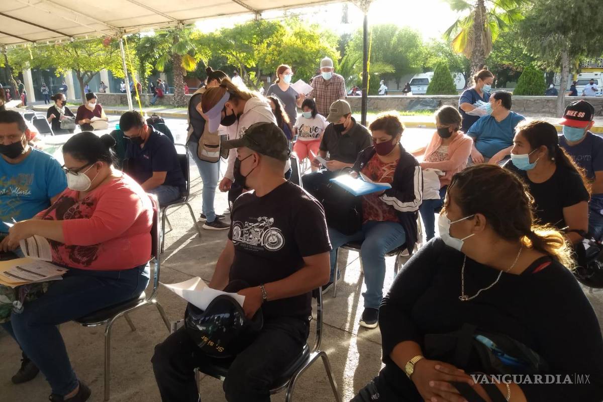 Aplicará IMSS Saltillo 28 mil dosis anticovid en módulos peatonales