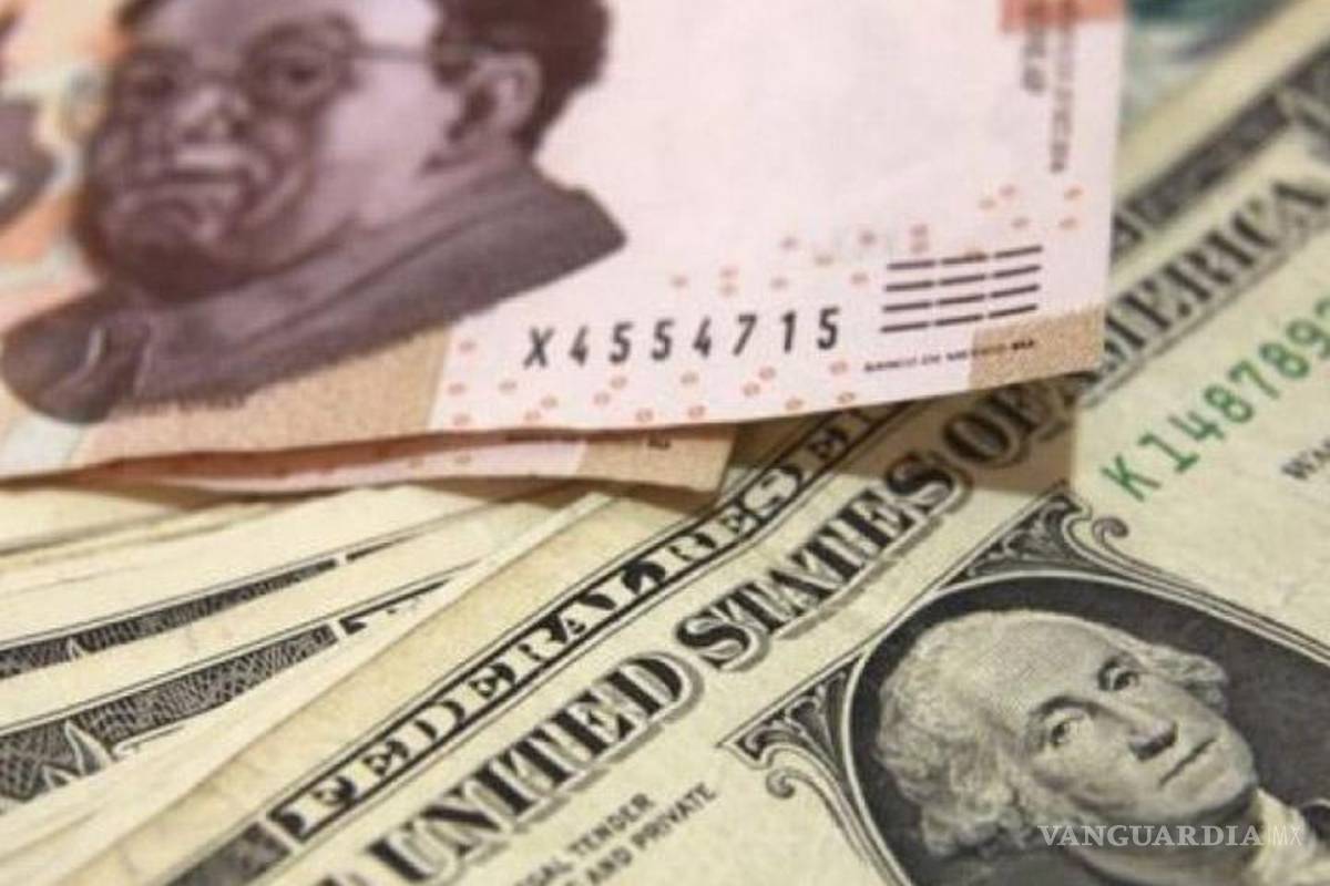 Peso pierde por preocupaciones sobre economía global; dólar regresa a 19.50 unidades