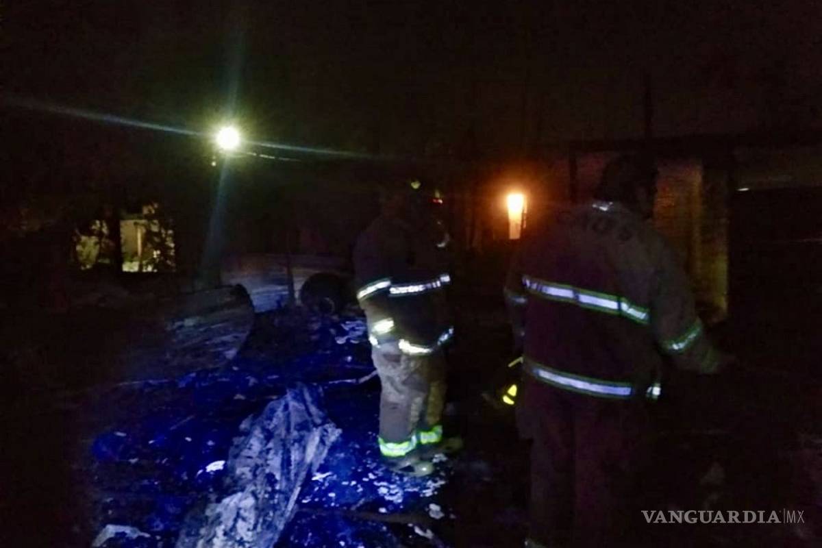 Mueren calcinados dos menores en Acuña, Coahuila; estaban solos en vivienda de madera y cartón