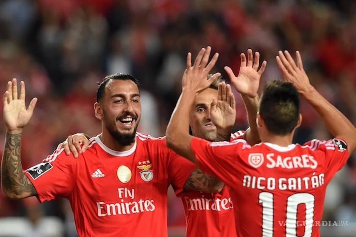 Sin Jiménez, Benfica sigue de lider en Portugal