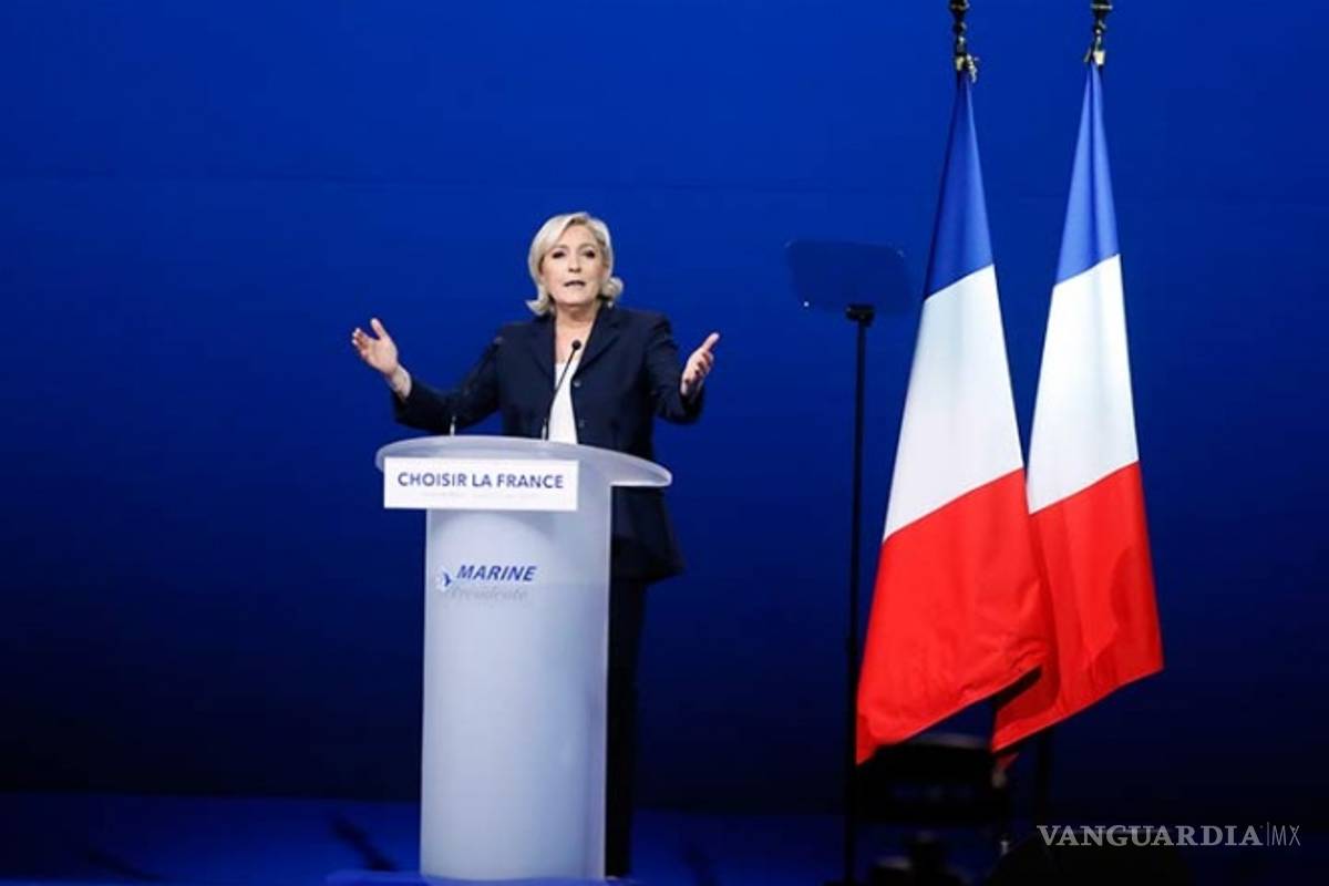 Le Pen copia discurso de su rival derrotado y es acusada de plagio