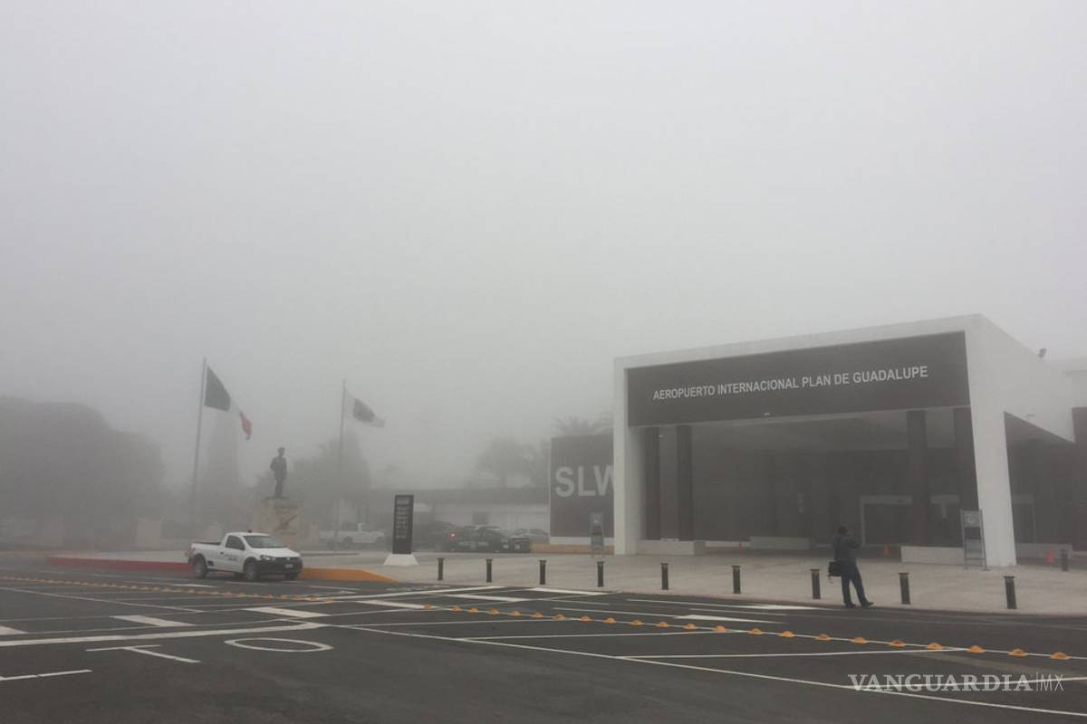 Reportan retraso en vuelo de Aeroméxico por niebla en Aeropuerto de Saltillo