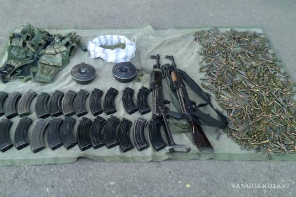 Encuentra Sedena armas largas y vehículo robado en escuela de Guerrero