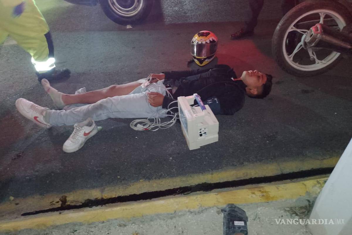 Auto ‘fantasma’ arrolla a repartidor, al sur de Saltillo