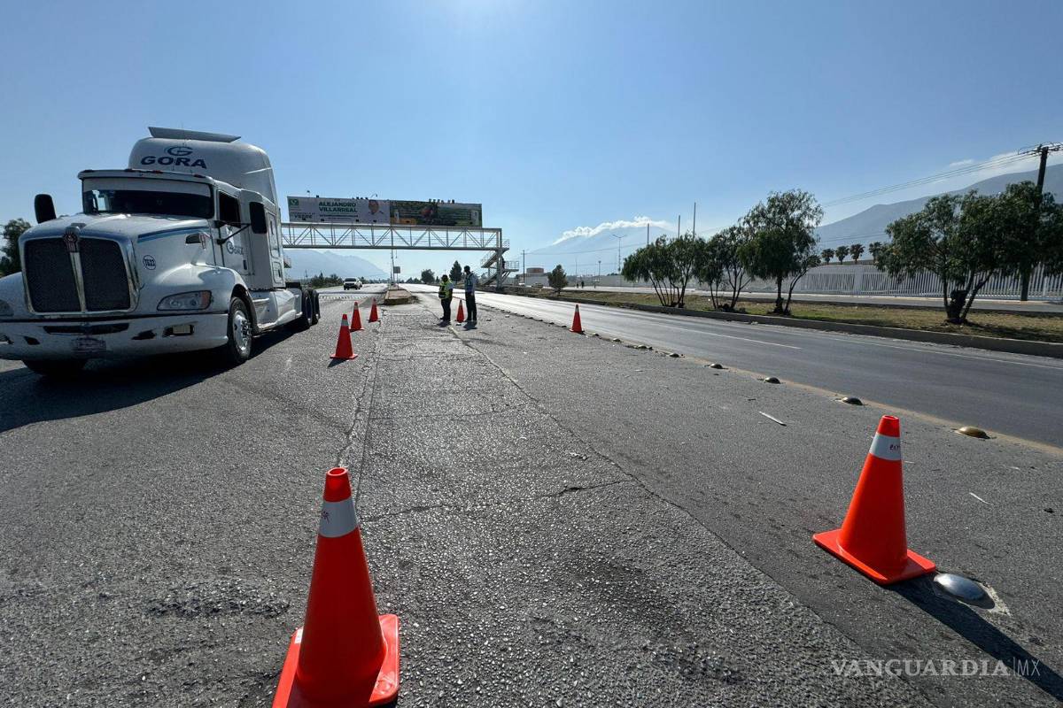 Anuncian cierre temporal de retorno frente a la Ciudad Universitaria en Arteaga